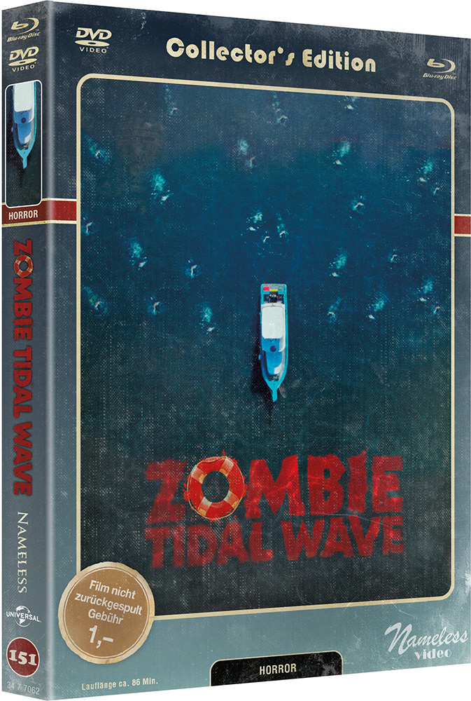 ZOMBIE TIDAL WAVE (Blu-Ray+DVD) - Cover C - Mediabook - Limited 333 Edition