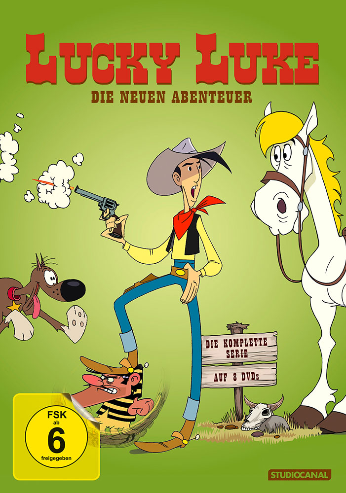 LUCKY LUKE - DIE NEUEN ABENTEUER - Die komplette Serie (8DVD)