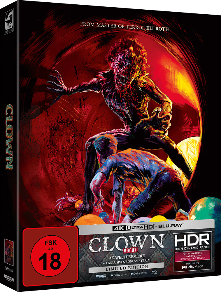 CLOWN (4K UHD+Blu-Ray) - Special Edition mit Full Slip