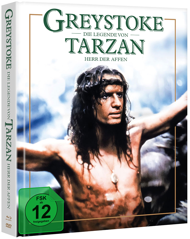 GREYSTOKE - DIE LEGENDE VON TARZAN, HERR DER AFFEN (Blu-Ray+DVD) - Limited Mediabook Edition