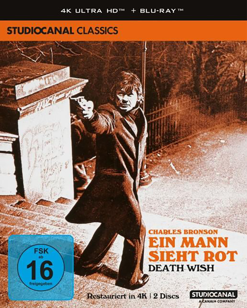 EIN MANN SIEHT ROT (4K UHD+Blu-Ray)