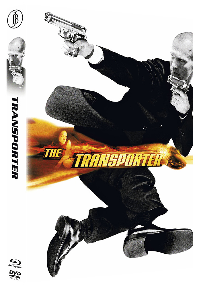TRANSPORTER 1 (Blu-Ray+DVD) - Cover A - Mediabook - Limited 222 Edition