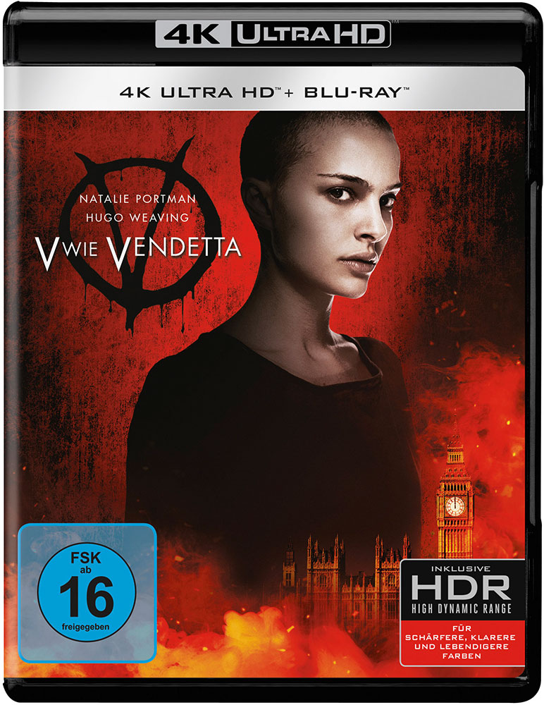 V WIE VENDETTA (4K UHD+Blu-Ray)