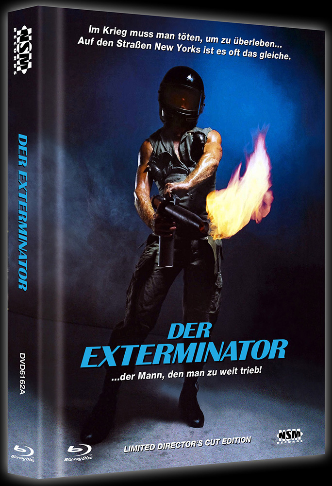 EXTERMINATOR 1 (Blu-Ray+DVD) - Cover A - Mediabook - Limited Edition - Uncut