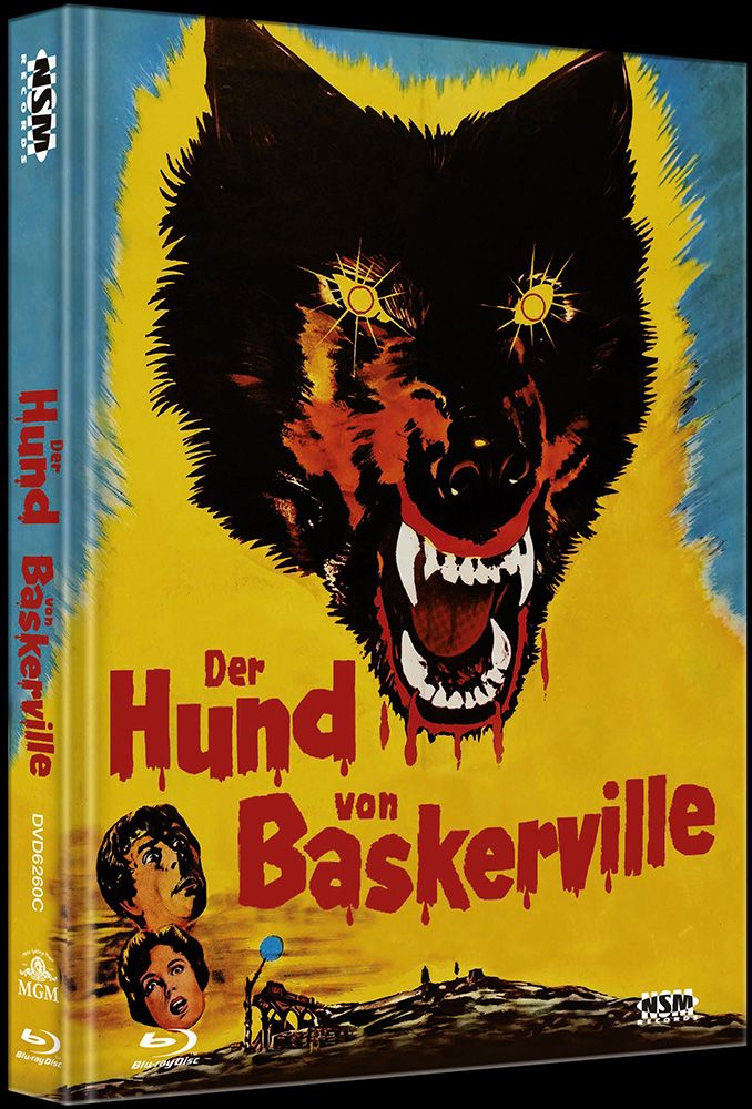 Hund von Baskerville (1959) - Cover C - Mediabook 006/250