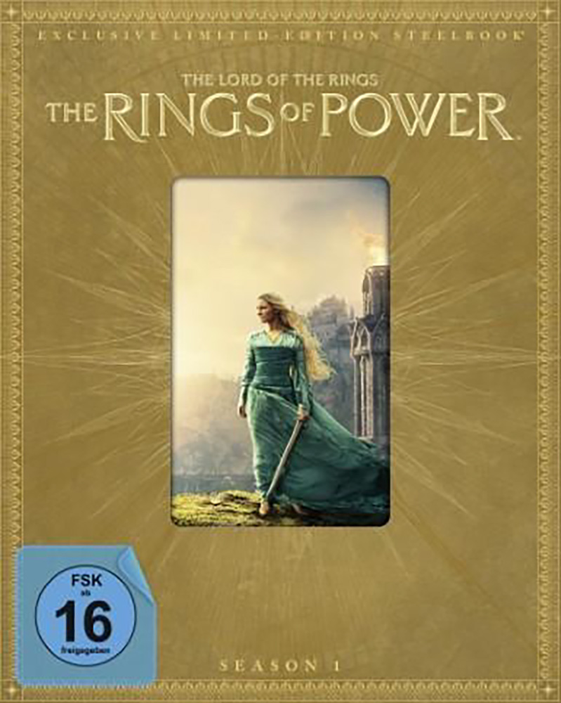 HERR DER RINGE: DIE RINGE DER MACHT, DER - Staffel 1 (4K UHD) (4Discs) - SteelBook - Limited Edition