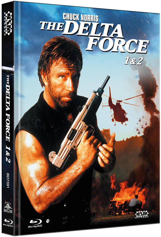 Delta Force 1 & 2 (Blu-Ray) - Mediabook 007/666