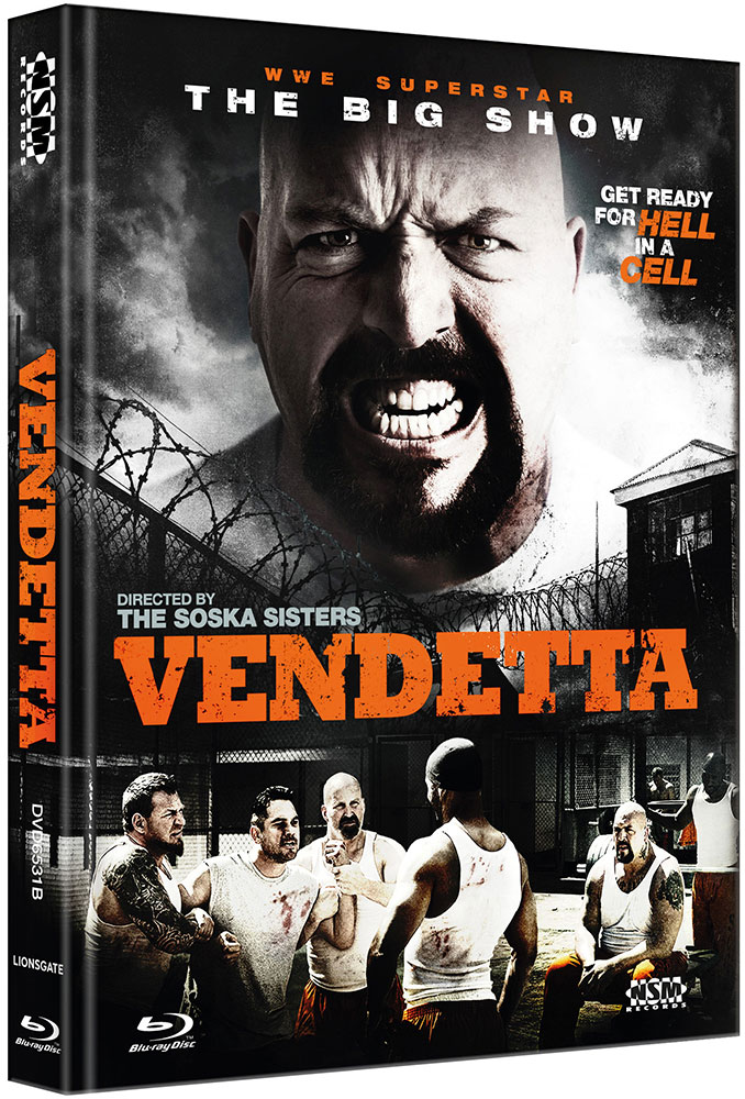 VENDETTA (2015) (Blu-Ray+DVD) - Cover B - Mediabook - Limited 333 Edition - Uncut