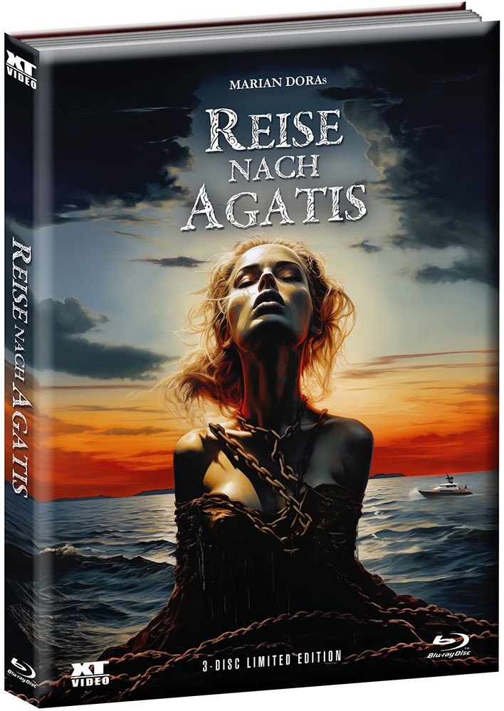 REISE NACH AGATIS (Blu-Ray+2DVDs) - Cover 1 - Mediabook (Wattiert) - Limited 500 Edition - Uncut