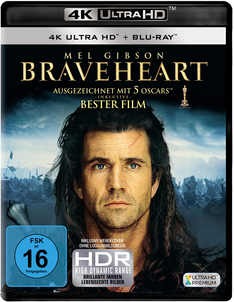 BRAVEHEART (4K UHD+Blu-Ray)