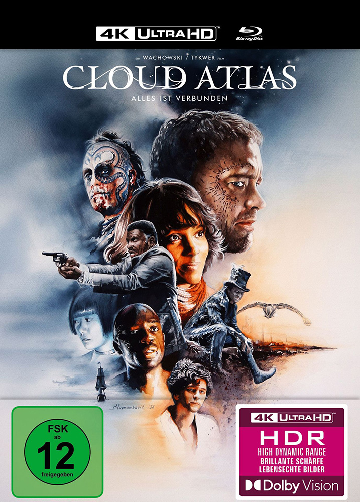 CLOUD ATLAS (4K UHD+Blu-Ray) - Mediabook - Limited Edition