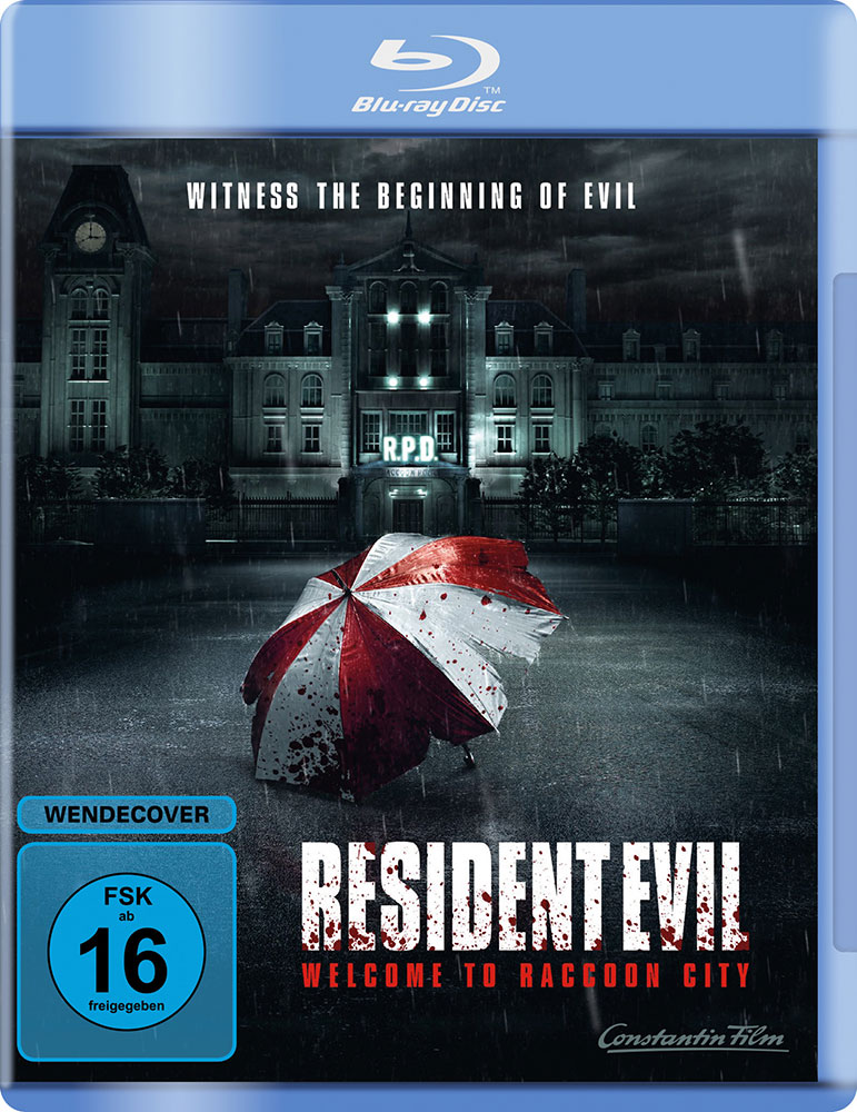 RESIDENT EVIL: WELCOME TO RACCOON CITY (Blu-Ray)