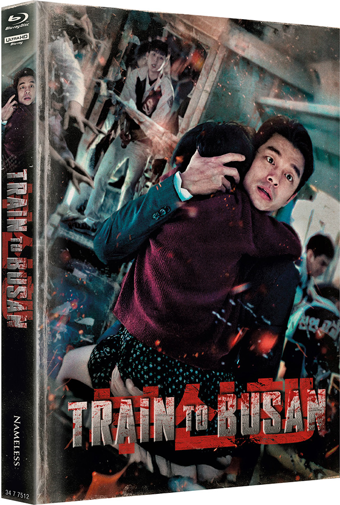 TRAIN TO BUSAN (4K UHD+2Blu-Rays) - Cover B - Mediabook - Limited 333 Edition