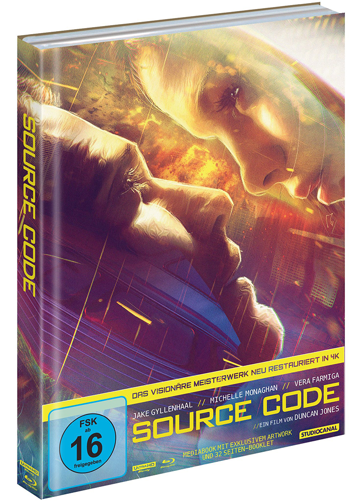SOURCE CODE (4K UHD+Blu-Ray) - Mediabook - Limited Edition