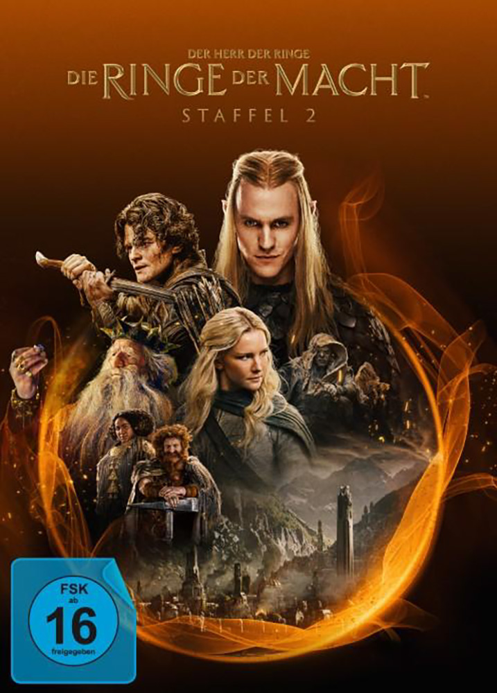 HERR DER RINGE: DIE RINGE DER MACHT, DER - Staffel 2 (4DVDs)