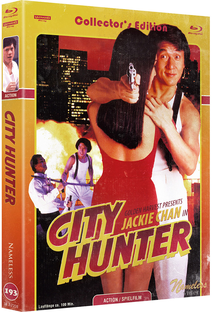 CITY HUNTER (4K UHD+Blu-Ray) - Cover C - Mediabook - Limited 500 Edition