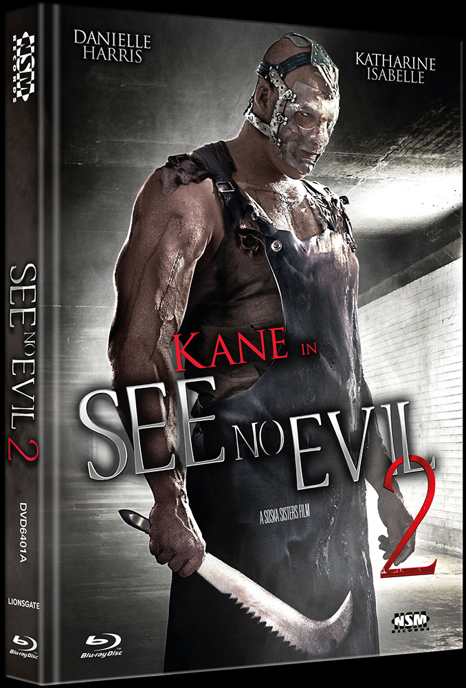 SEE NO EVIL 2 (Blu-Ray+DVD) - Cover A - Mediabook - B-Ware ohne Limitierungsnummer!