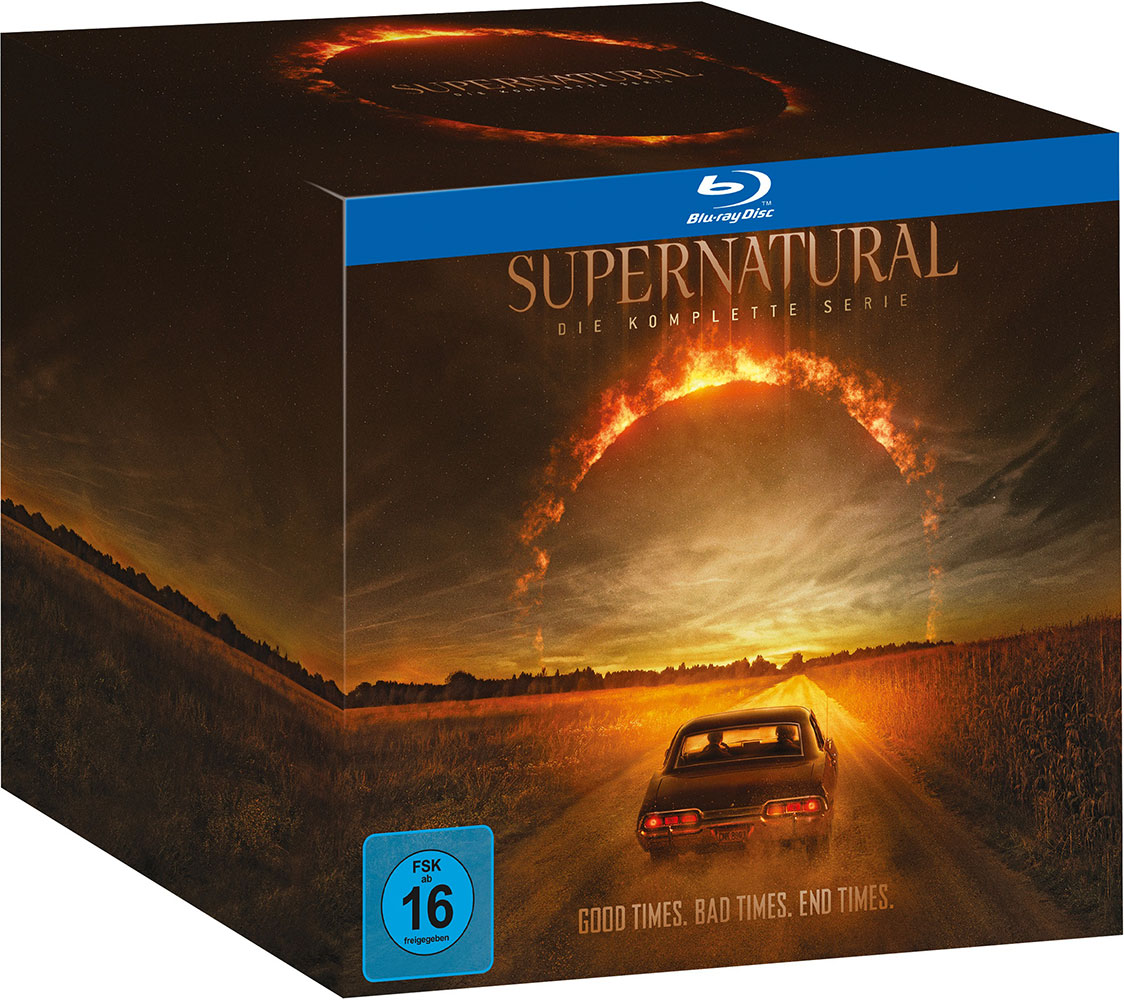 SUPERNATURAL - Die komplette Serie (Blu-Ray) (58Discs)