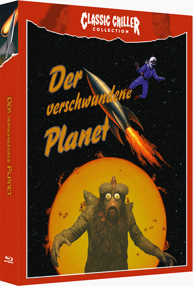 VERSCHWUNDENE PLANET, DER (Blu-Ray) - Cover B - Classic Chiller Collection # 27 - Amaray im Schuber