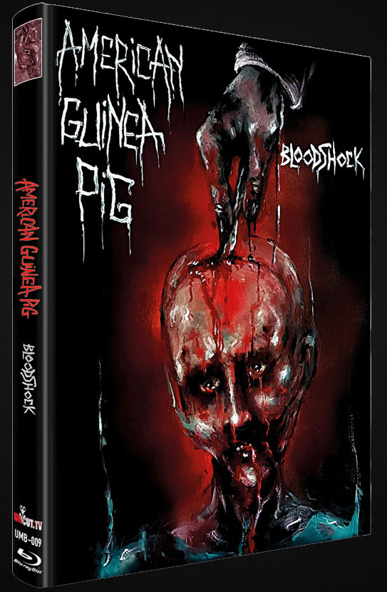 AMERICAN GUINEA PIG: BLOODSHOCK (Blu-Ray) (2Discs) - Cover C - Mediabook - Limited 222 Edition