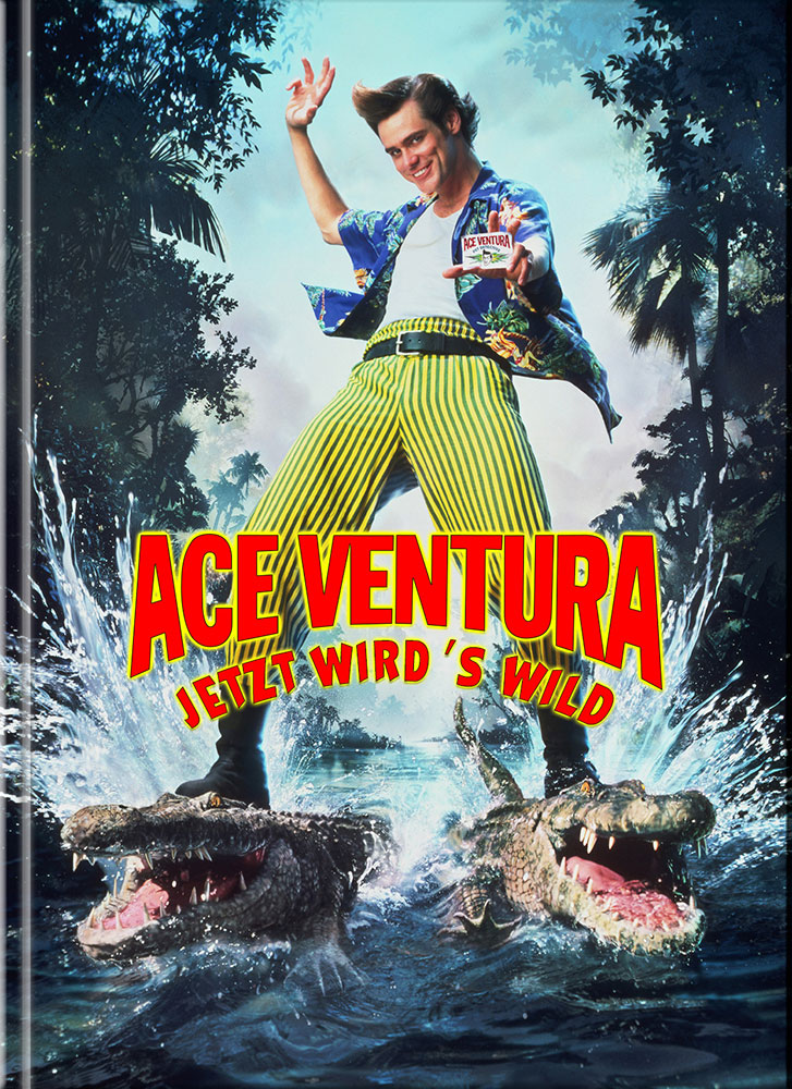 ACE VENTURA 2 - JETZT WIRD’S WILD (Blu-Ray+DVD) - Cover A - Mediabook - Limited 888 Edition