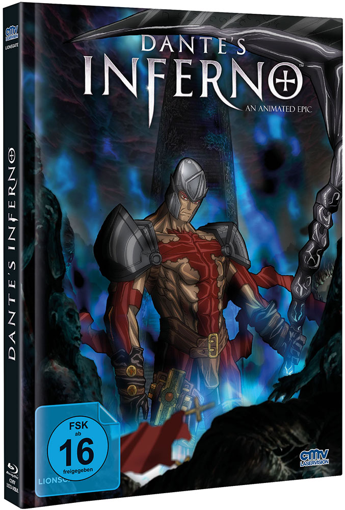 DANTES INFERNO (Blu-Ray+DVD) - Cover E - Mediabook - Limited 333 Edition