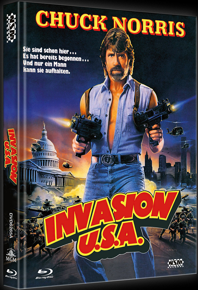 Invasion U.S.A - Cover A - Mediabook 009/777