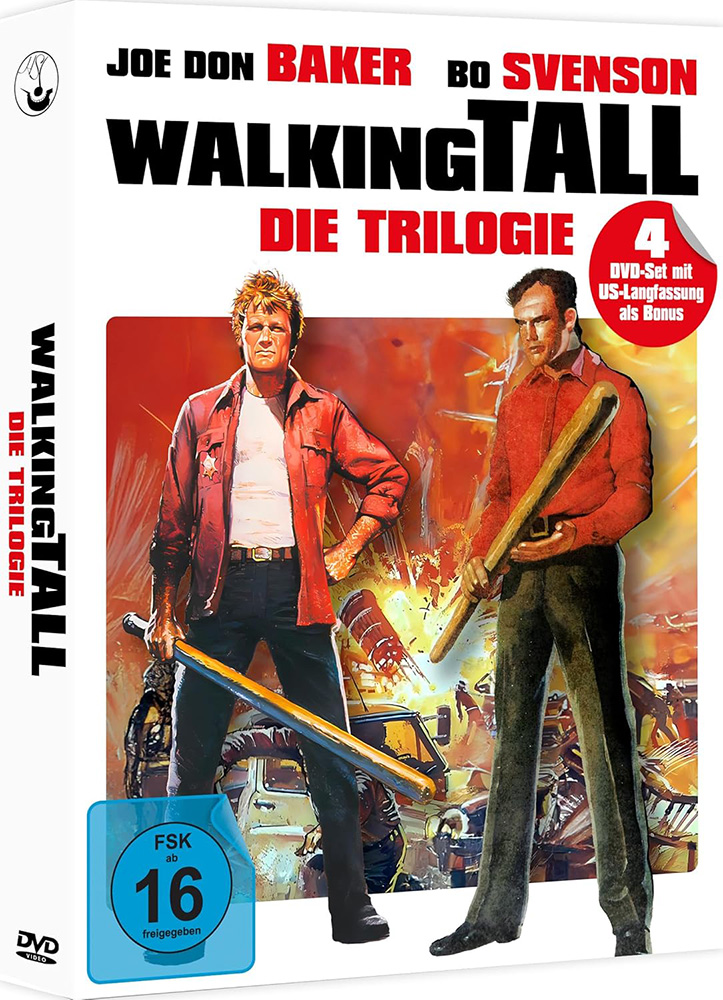 WALKING TALL (DER GROSSE AUS DEM DUNKELN) 1-3 (4DVDs) - Digipak - Limited Edition