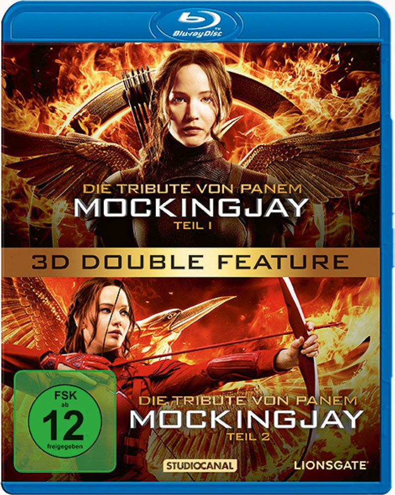 TRIBUTE VON PANEM, DIE - MOCKINGJAY 1&2 (Blu-Ray 3D) (2Discs) - Double Feature