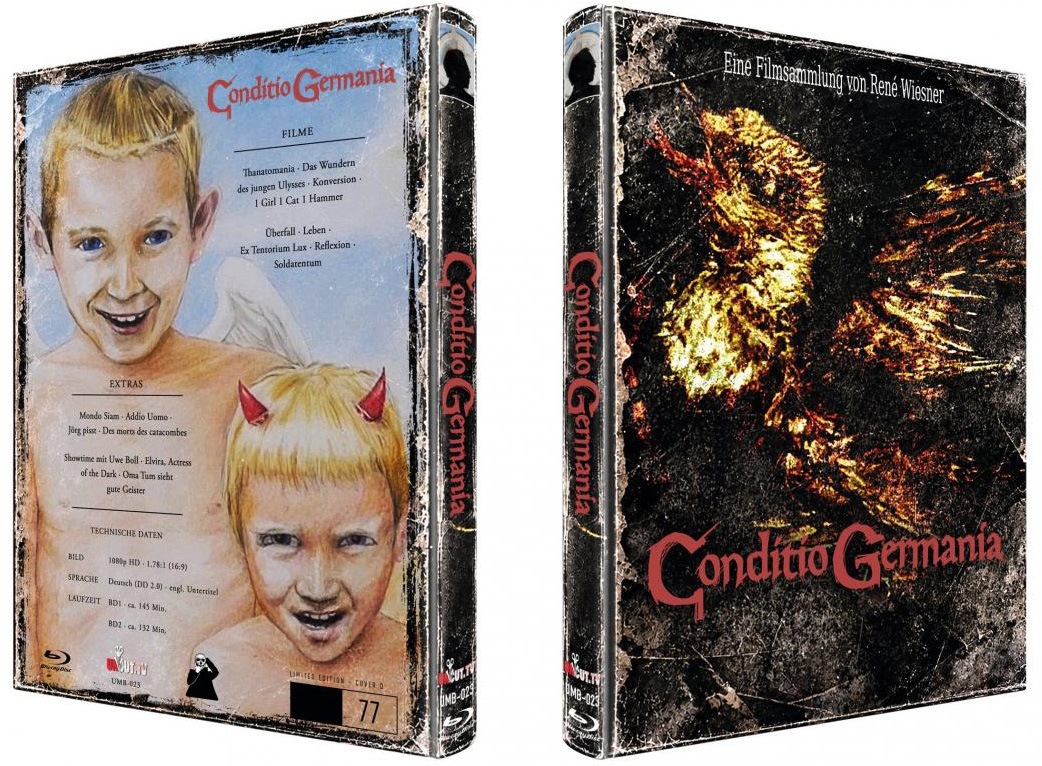 CONDITIO GERMANIA (Blu-Ray) (2Discs) - Cover D - Mediabook - Limited 77 Edition