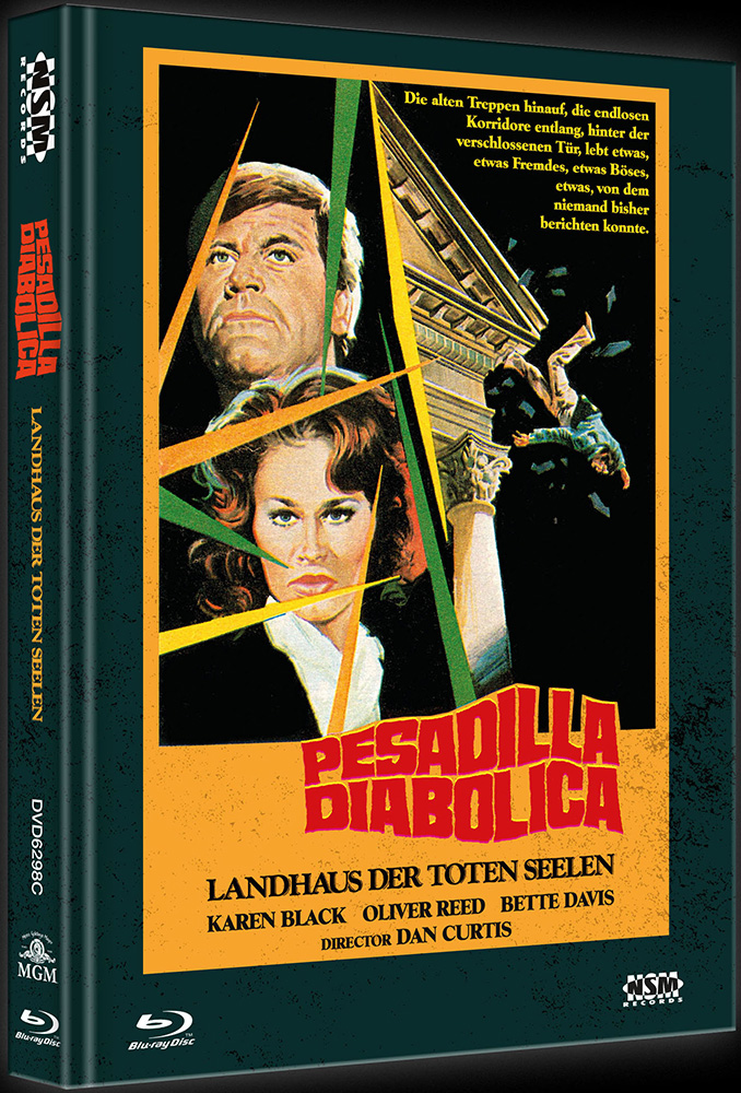 PESADILLA DIABOLICA (LANDHAUS DER TOTEN SEELEN) (Blu-Ray+DVD) - Cover C - Limited Mediabook Edition - B-Ware ohne Limitierungsnummer!