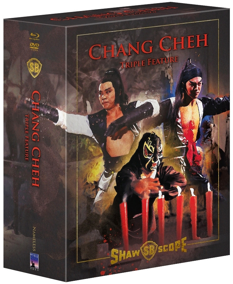 CHANG CHEH - TRIPLE FEATURE - 3 Mediabooks im Schuber (3Blu-Rays+3DVDs) - Limited 333 Edition