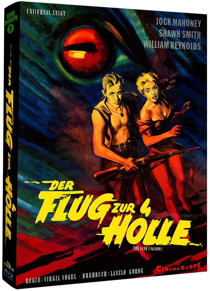 FLUG ZUR HÖLLE (s/w) (Blu-Ray) - Cover A - Mediabook - Limited Edition