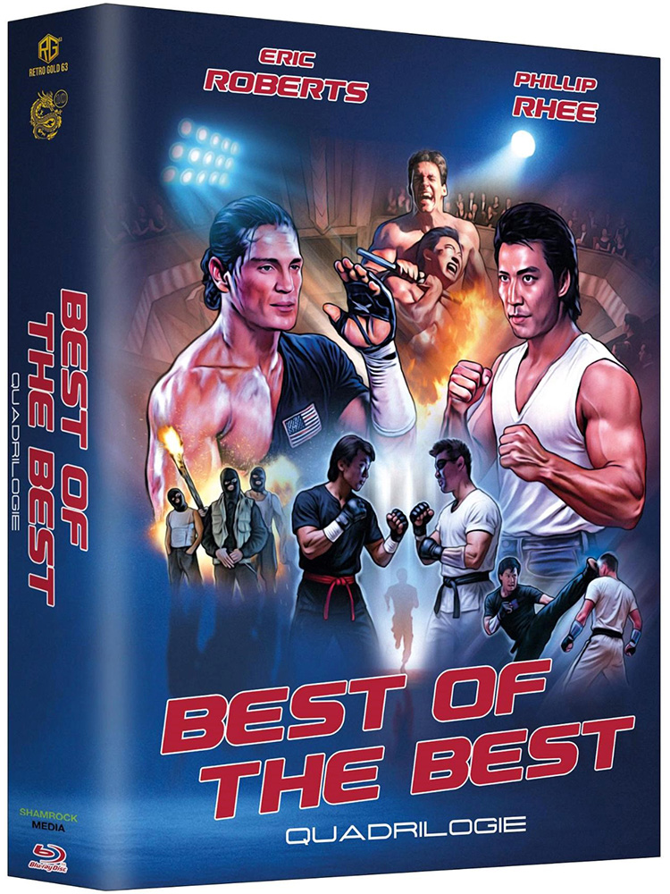 BEST OF THE BEST - Teil I-IV (Blu-Ray) (4Discs) - Cover B - Mega Mediabook - Limited 222 Edition