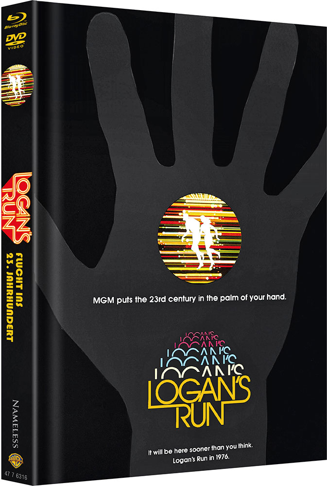LOGANS RUN - FLUCHT INS 23. JAHRHUNDERT (Blu-Ray) (2Discs) - Cover A - Mediabook - Limited 333 Edition