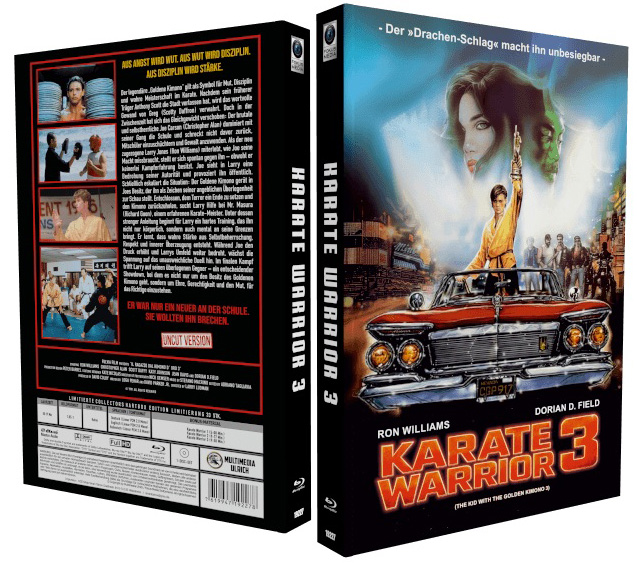 KARATE WARRIOR 3 (Blu-Ray) - große Hartbox - Limited 33 Edition