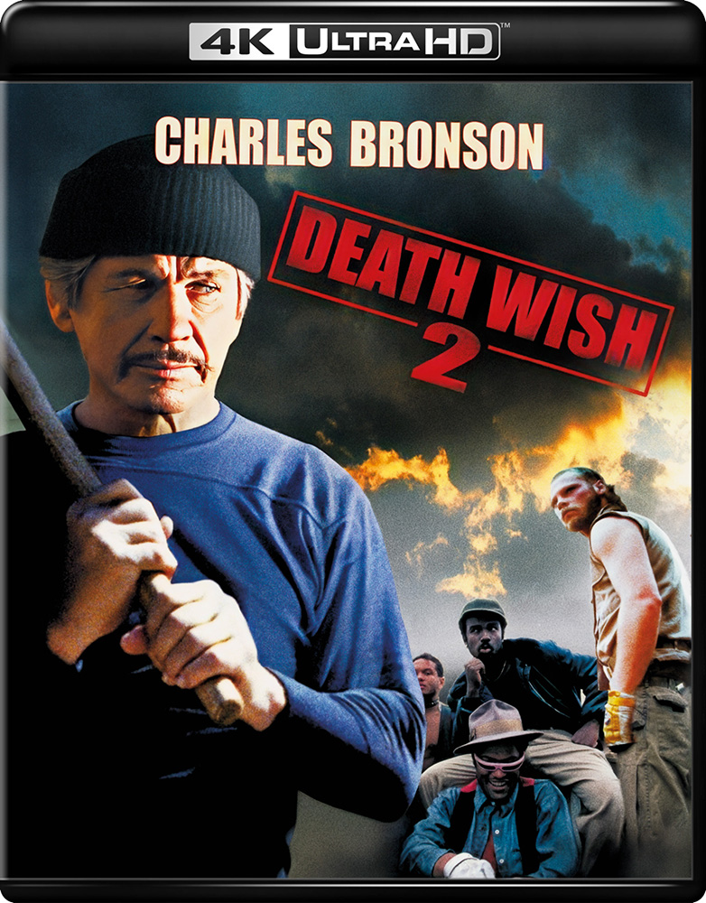 DEATH WISH 2 - MANN OHNE GNADE (4K UHD) - 2 Filmfassungen (Unrated & TV-Version)