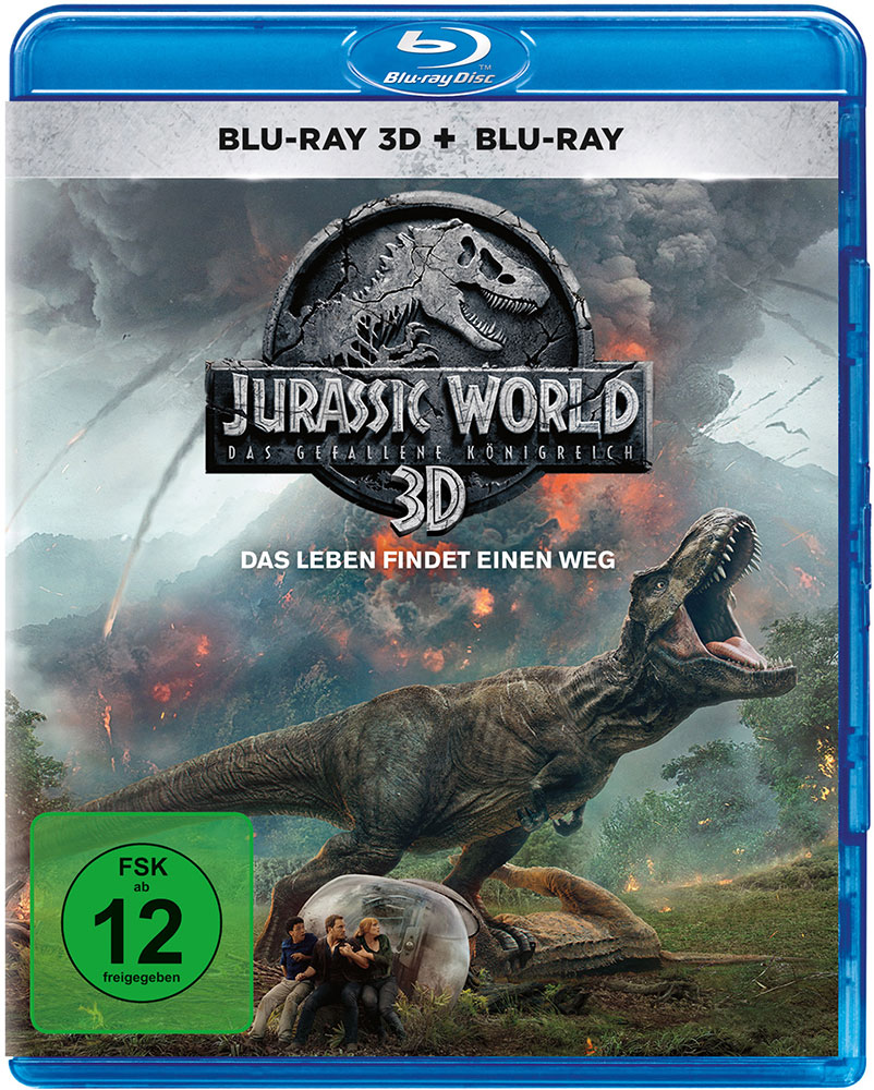 JURASSIC WORLD - DAS GEFALLENE KÖNIGREICH (Blu-Ray 3D) - 2D & 3D Version