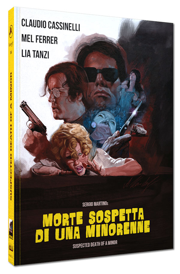 SUSPECTED DEATH OF A MINOR (Blu-Ray+CD) - Cover D - Mediabook - Limited 222 Edition