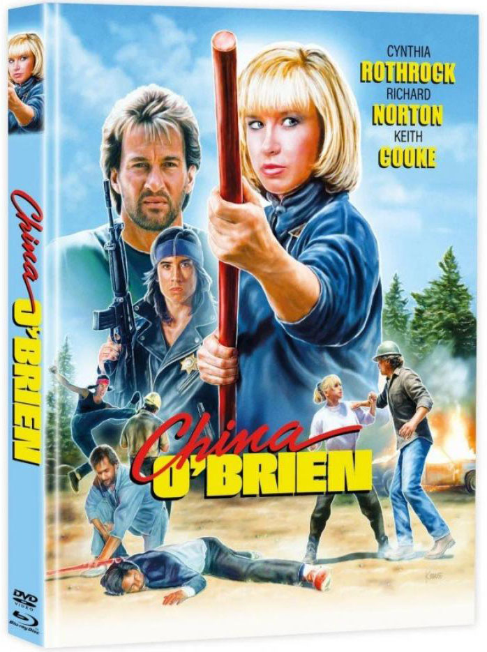 CHINA O’BRIEN (Blu-Ray+DVD) - Cover A - Mediabook - Limited 250 Edition
