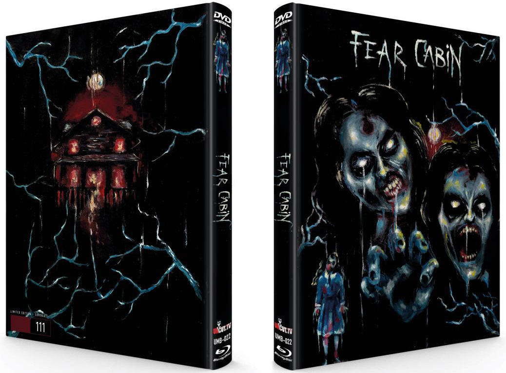 FEAR CABIN (Blu-Ray+DVD) - Cover C - Mediabook - Limited 111 Edition