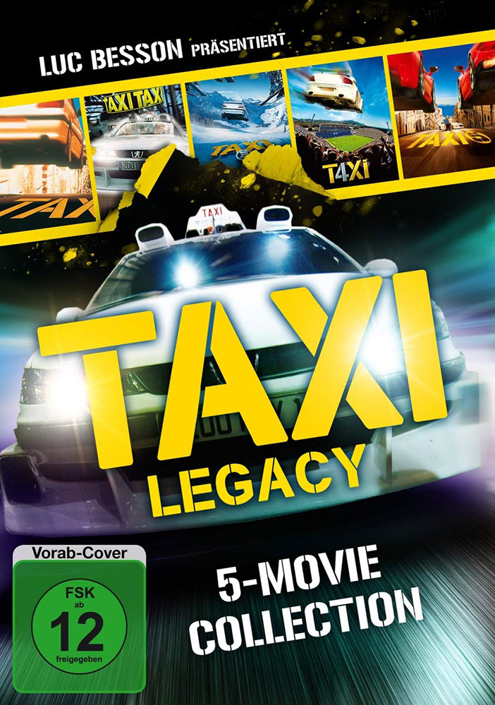 TAXI LEGACY - 5-MOVIE-COLLECTION (5DVDs)