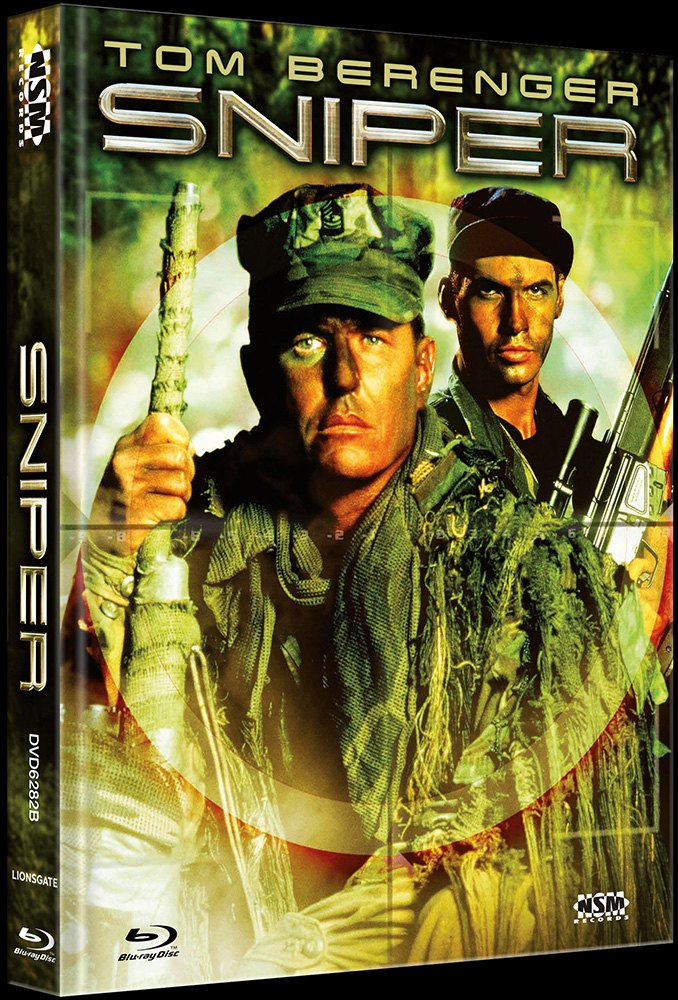 SNIPER - DER SCHARFSCHÜTZE (Blu-Ray+DVD) - Cover B - Mediabook - B-Ware ohne Limitierungsnummer!