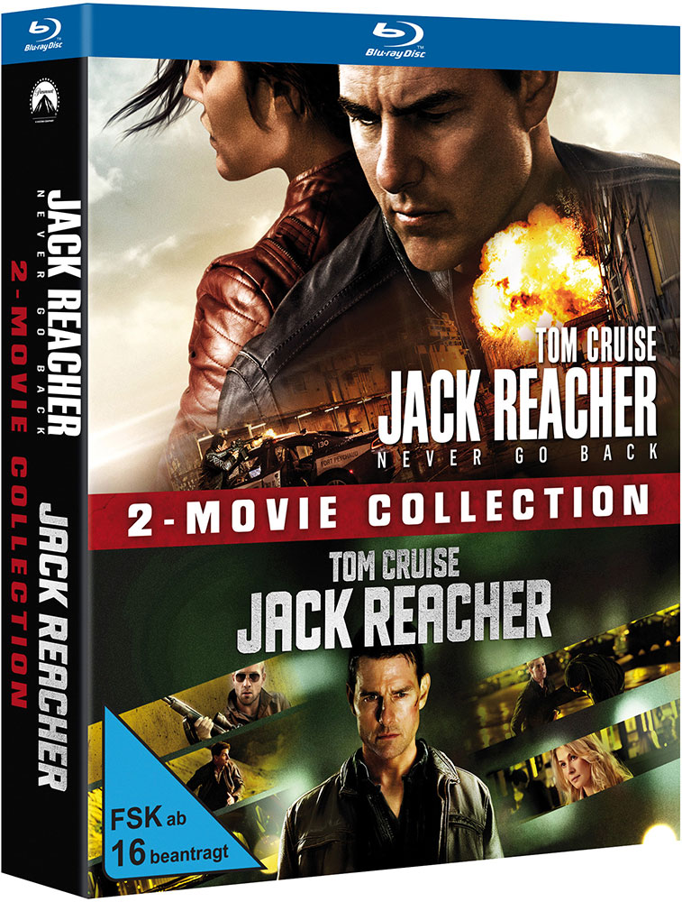 JACK REACHER - 2-MOVIE-COLLECTION (Blu-Ray) (2Discs)