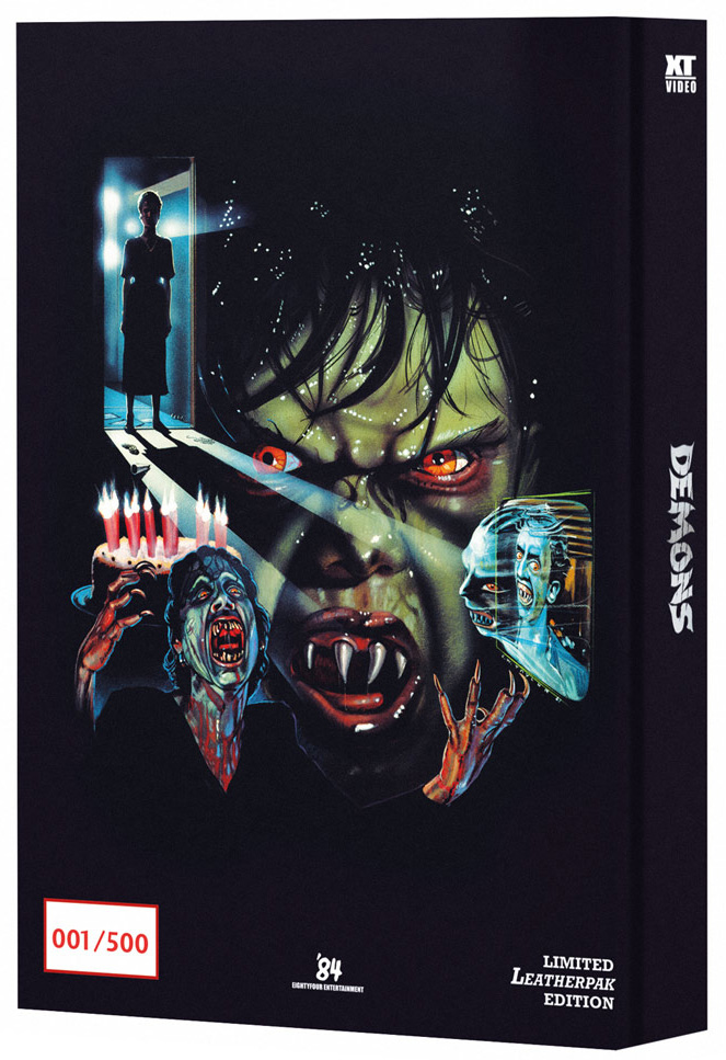 DEMONS 1&2 (4K UHD+Blu-Ray) (4Discs) - Leatherpak - Limited 500 Edition