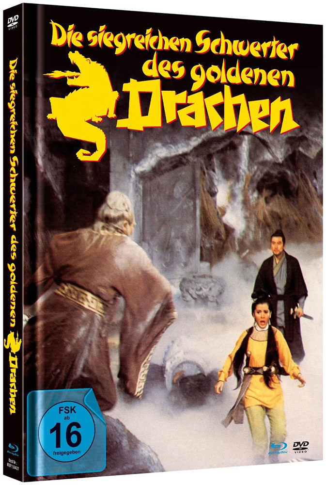 SIEGREICHEN SCHWERTER DES GOLDENEN DRACHEN, DIE (Blu-Ray+DVD) - Cover A - Mediabook - Limited Edition - Uncut