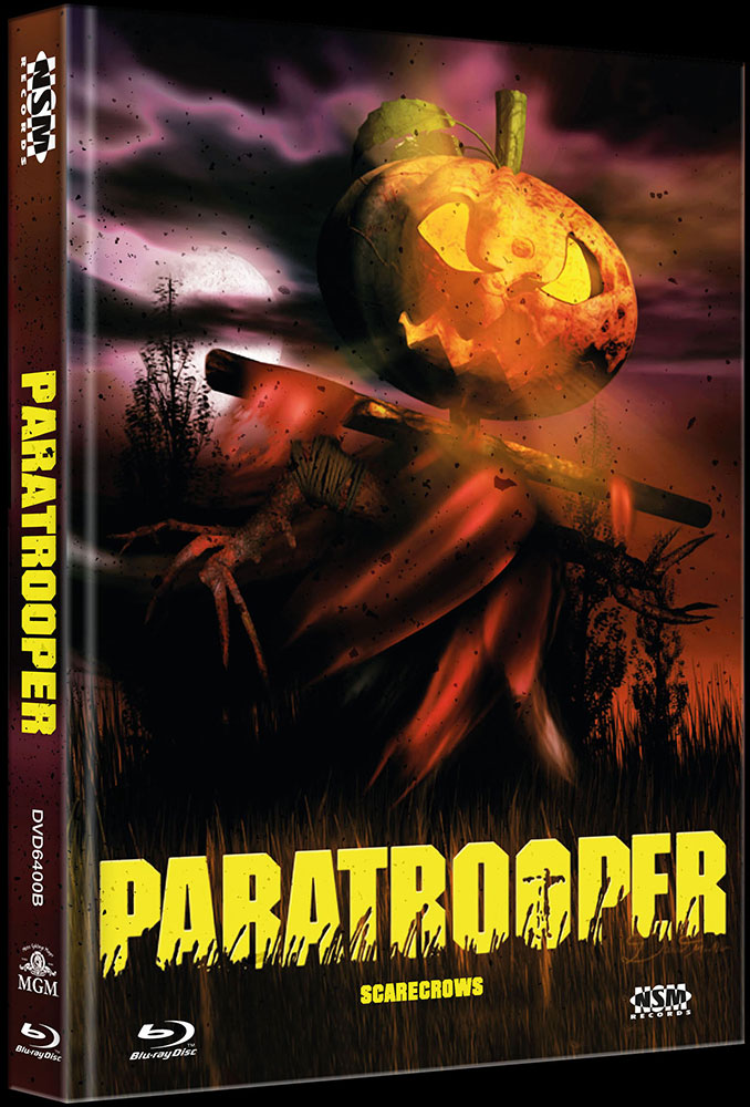 PARATROOPER (SCARECROWS) (Blu-Ray+DVD) - Cover B - Mediabook - B-Ware ohne Limitierungsnummer!