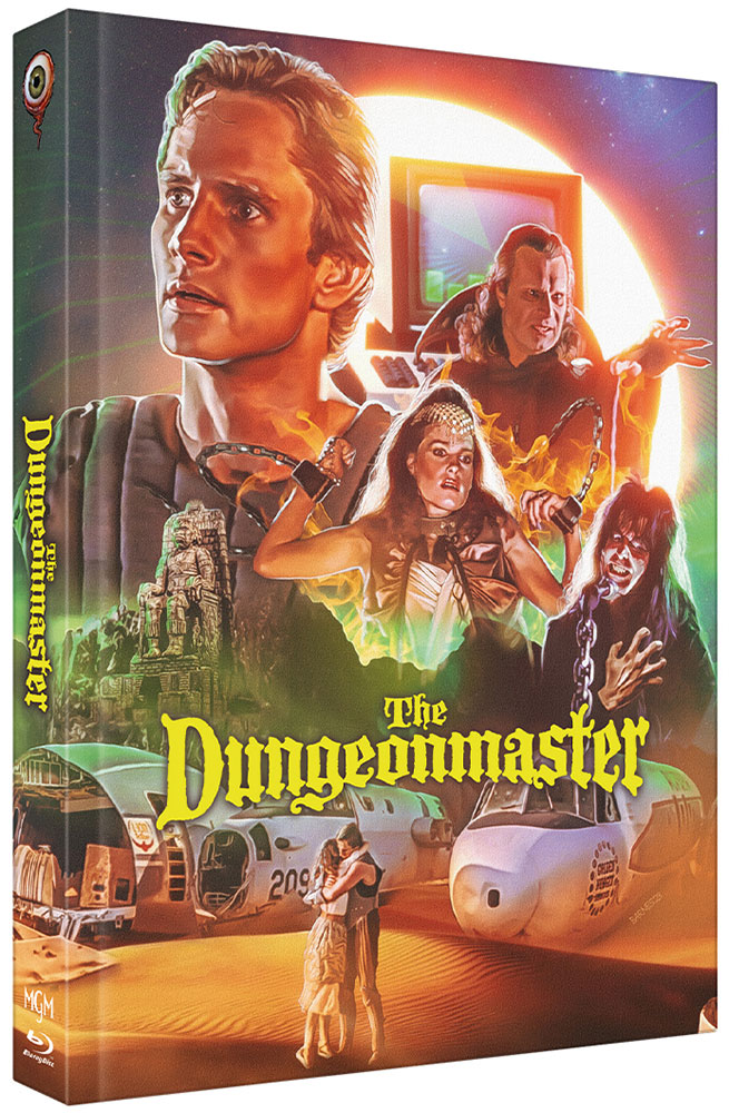 DUNGEONMASTER, THE (HERRSCHER DER HÖLLE) (Blu-Ray+DVD) - Cover B - Mediabook - Limited 222 Edition