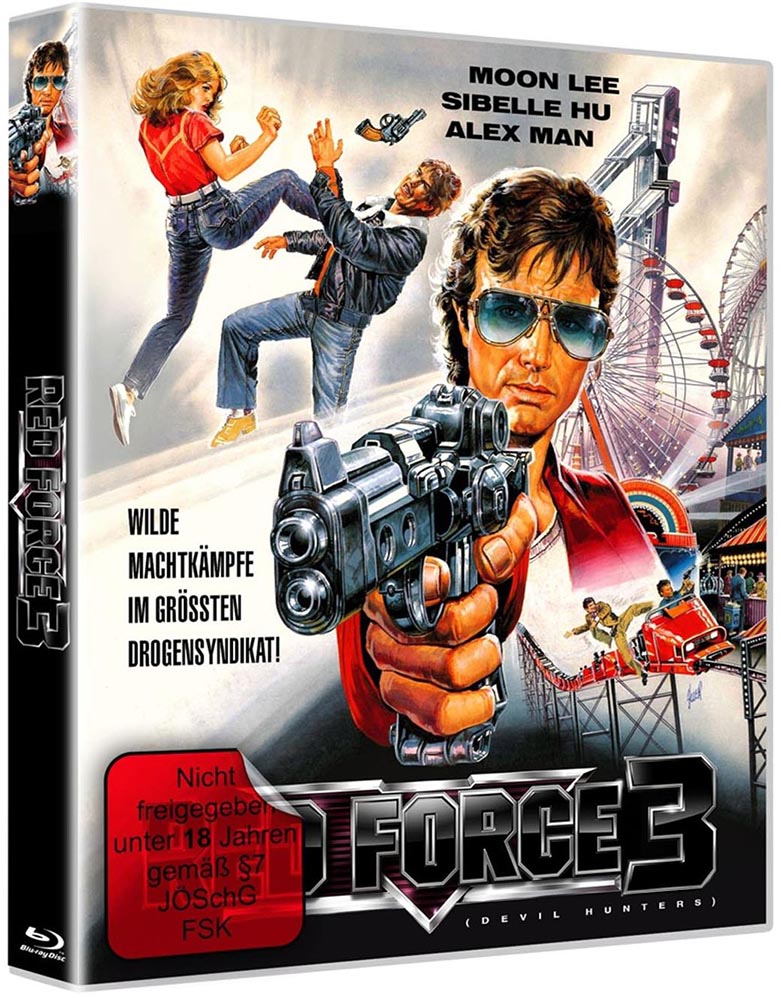 RED FORCE 3 - DEVIL HUNTERS (Blu-Ray) - Cover B
