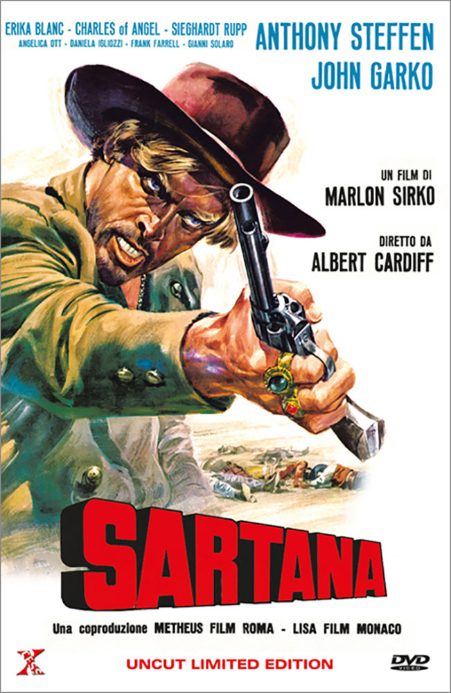 SARTANA - Cover C - große Hartbox - Uncut